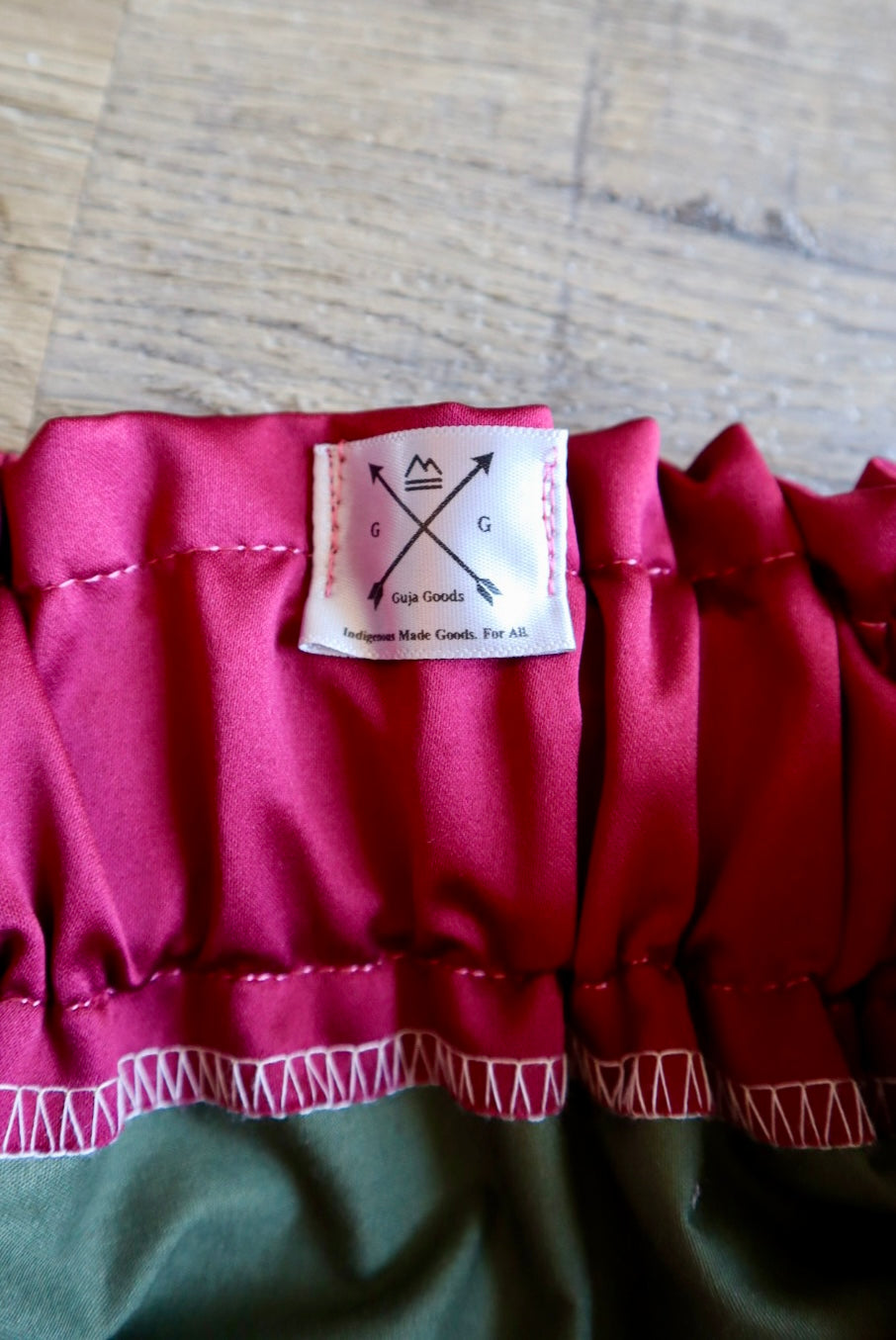 Couture Embroidered Floral Stacked Ribbon Skirt Pockets Womens Red Satin Earth Tones Ombre OOAK Indigenous HandMade *up to 50 inches* (enter desired sizes waist size “inches” or Dress/Pants size in order notes)