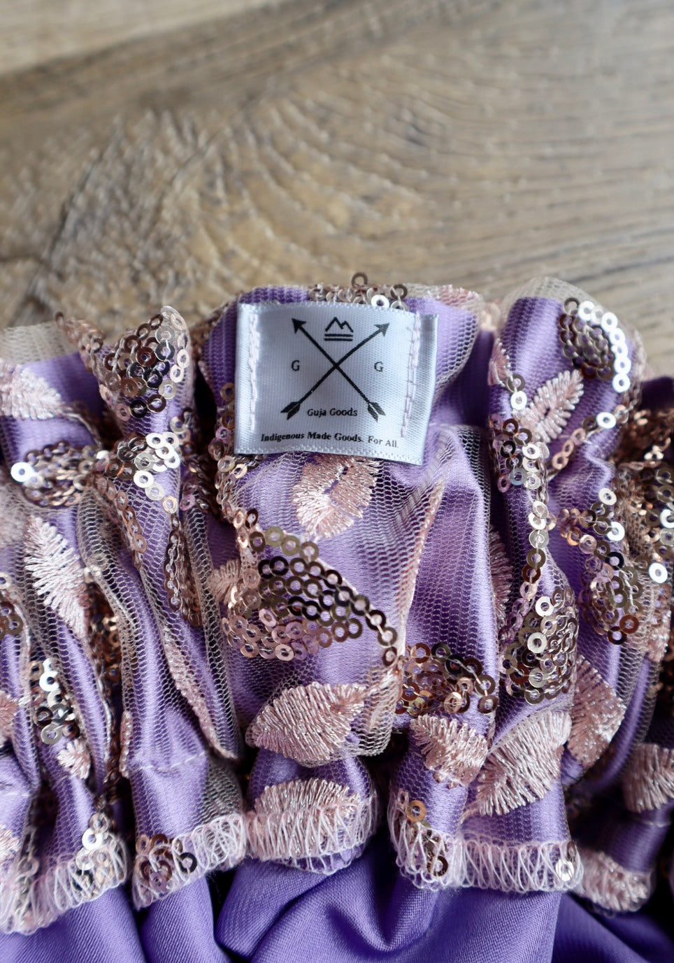 Couture Overlay Ribbon Skirt Women’s Champagne Embroidered Sequin Lace Satin Peach Ombre Indigenous HandMade Clothing CustomWaist *up to 50 inches* (enter desired sizes waist size “inches” or Dress/Pants size in order notes)