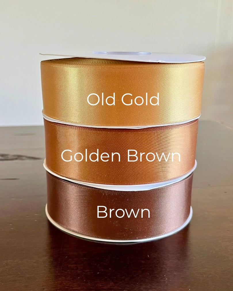 1.5 Inch Double Face Satin Ribbon 50 Yard Spools