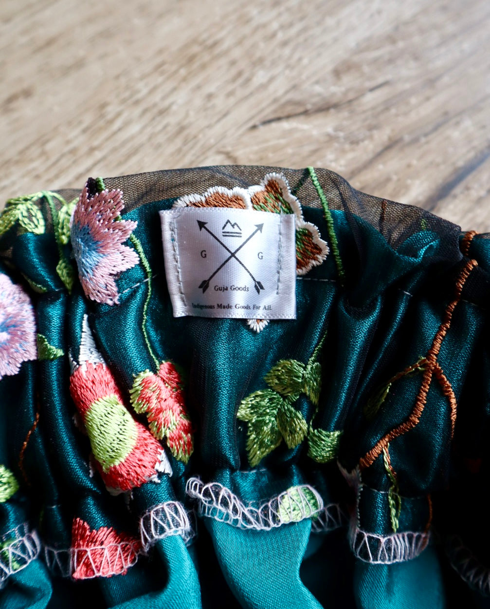 Couture Embroidered Black Floral Lace Ribbon Skirt, Handmade Turquoise Satin Overlay *up to 50 inches* (enter desired sizes waist size “inches” or Dress/Pants size in order notes)