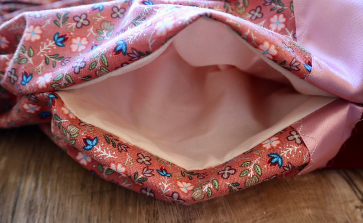 Couture Embroidered Stacked Bison Ribbon Skirt Pockets Womens Clay Floral Cotton Pink to Blue Ombre OOAK Indigenous HandMade *up to 50 inches* (enter desired sizes waist size “inches” or Dress/Pants size in order notes)