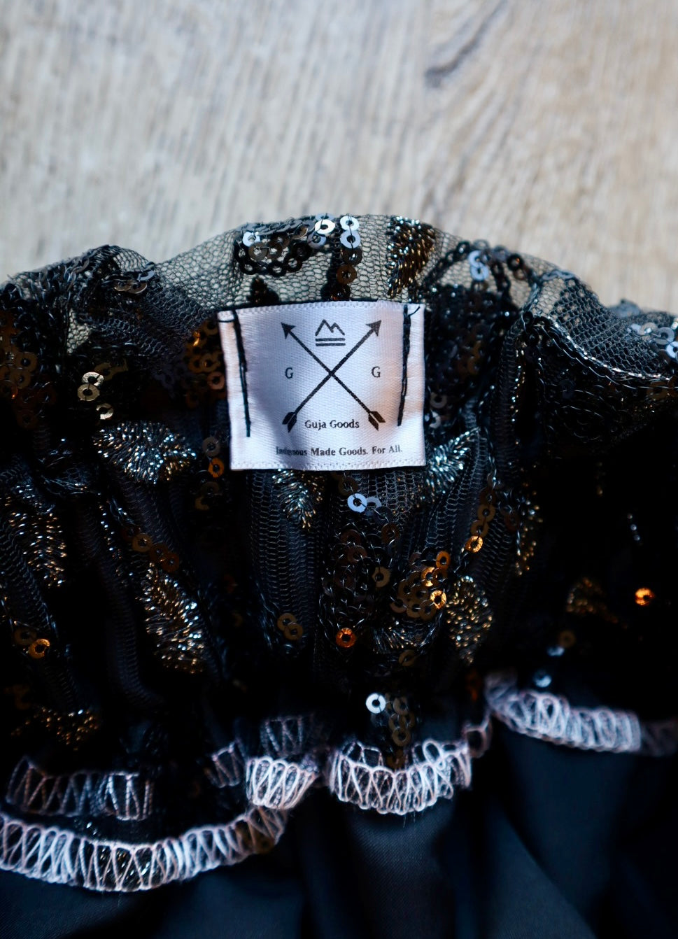 Couture Overlay Ribbon Skirt Women’s Black Embroidered Sequin Lace Satin Gold Emerald Ombre Indigenous HandMade Clothing CustomWaist *up to 50 inches* (enter desired sizes waist size “inches” or Dress/Pants size in order notes)