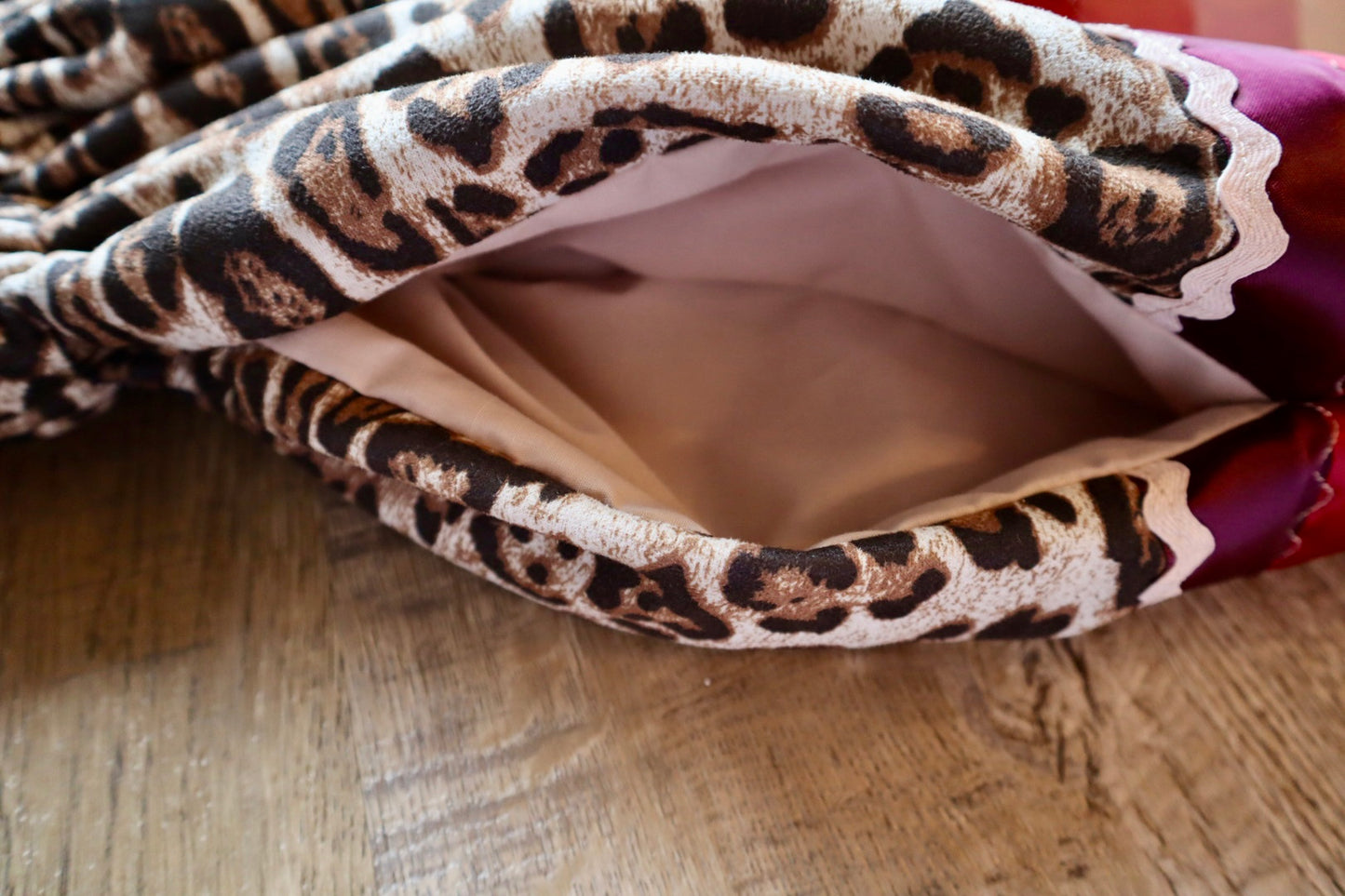 Couture Stacked Ribbon Skirt Pockets Detachable Bows Womens Cheetah Print Earth Tone Ombre RicRac Premium Cotton OOAK Indigenous HandMade *up to 50 inches* (enter desired sizes waist size “inches” or Dress/Pants size in order notes)